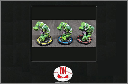 Marvel Heroclix Infinity Challenge #058-060 Hulk | Wizkids [2002] R, E, V Set