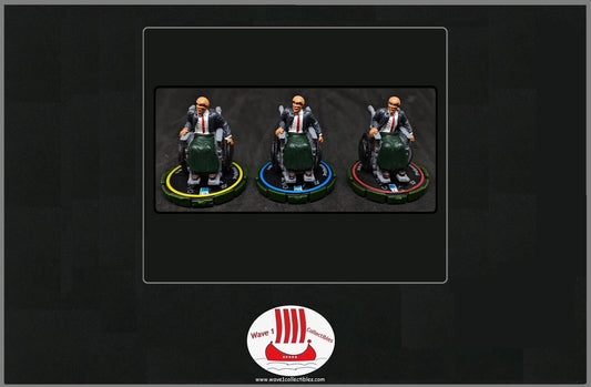 Marvel Heroclix Infinity Challenge #076-078 Professor Xavier | Wizkids [2002] R, E, V Set