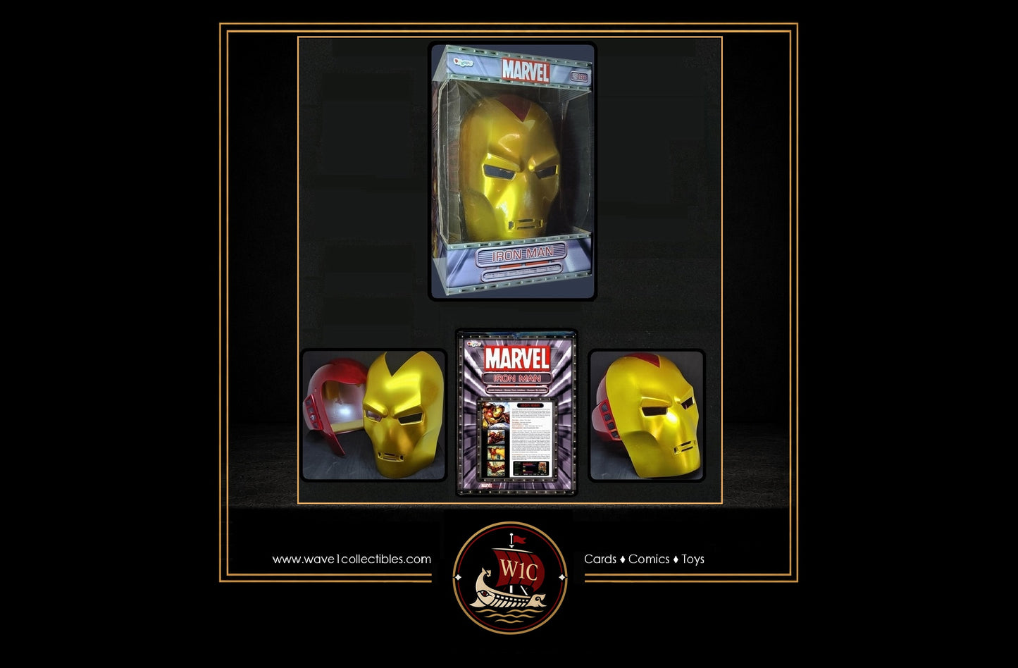 Iron Man Mark 16 Renaissance Armor Helmet | Disguise! Costumes [2005] 1:1 Replica