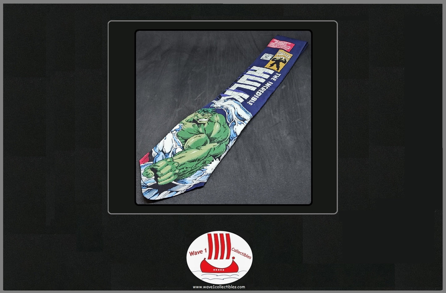 Incredible Hulk Silk Classic Tie | Esquire Neckties [1995] Marvel Comics