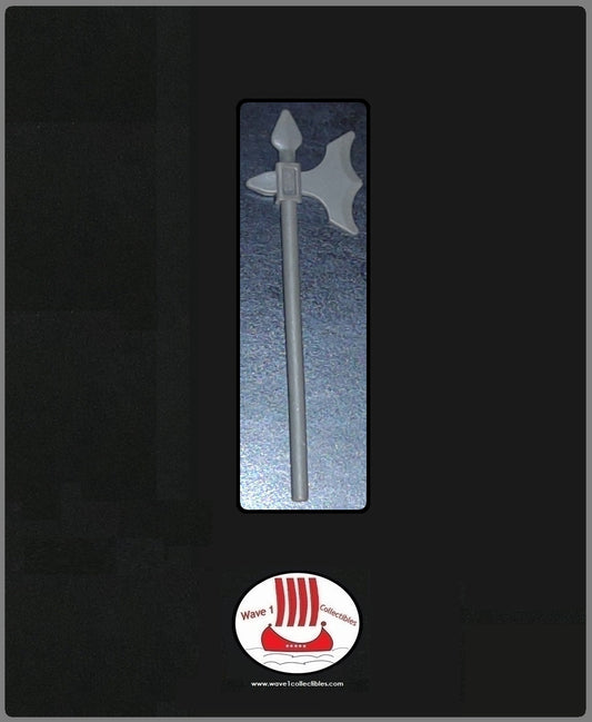 Medieval Sets Large Polearm Halberd Dark Grey Accessory | Lego 1998 Weapons
