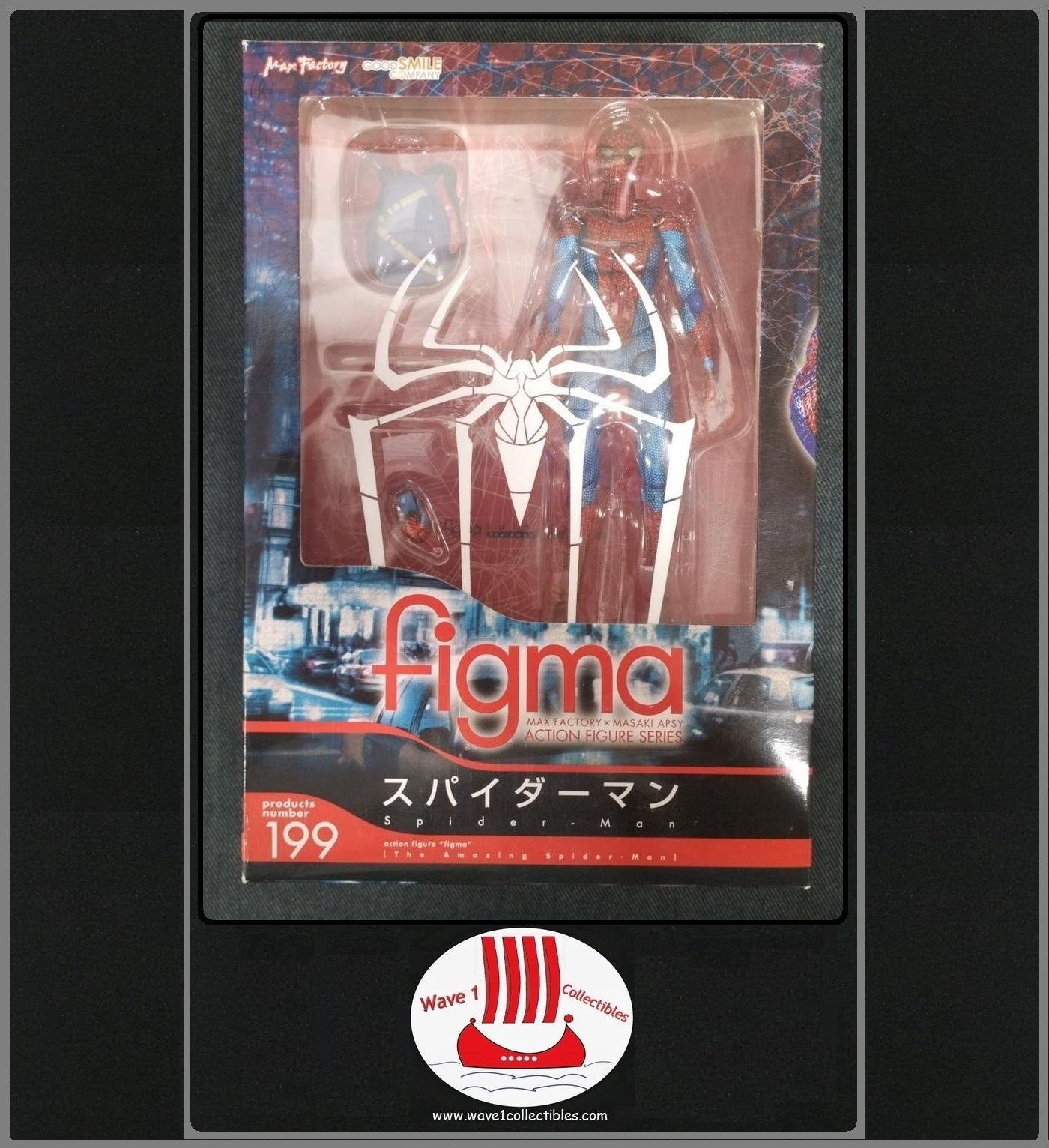 Amazing Spider-Man MAX FACTORY 226 | Figma [2014] MIB Marvel Sony