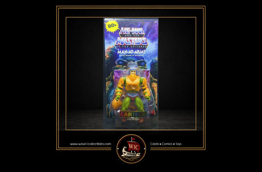 Masters of the Universe Origins Man-At-Arms | Mattel 2020 He-Man Cartoon Collection MOC Unpunched