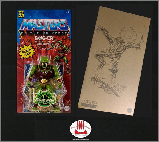 Masters of the Universe Origins Fang-Or Deluxe | Mattel Creations Exclusive 2023 MIB He-Man