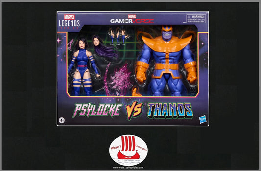 Marvel Legends Gamerverse Psylocke vs. Thanos | Hasbro 2025 Target Ex MIB