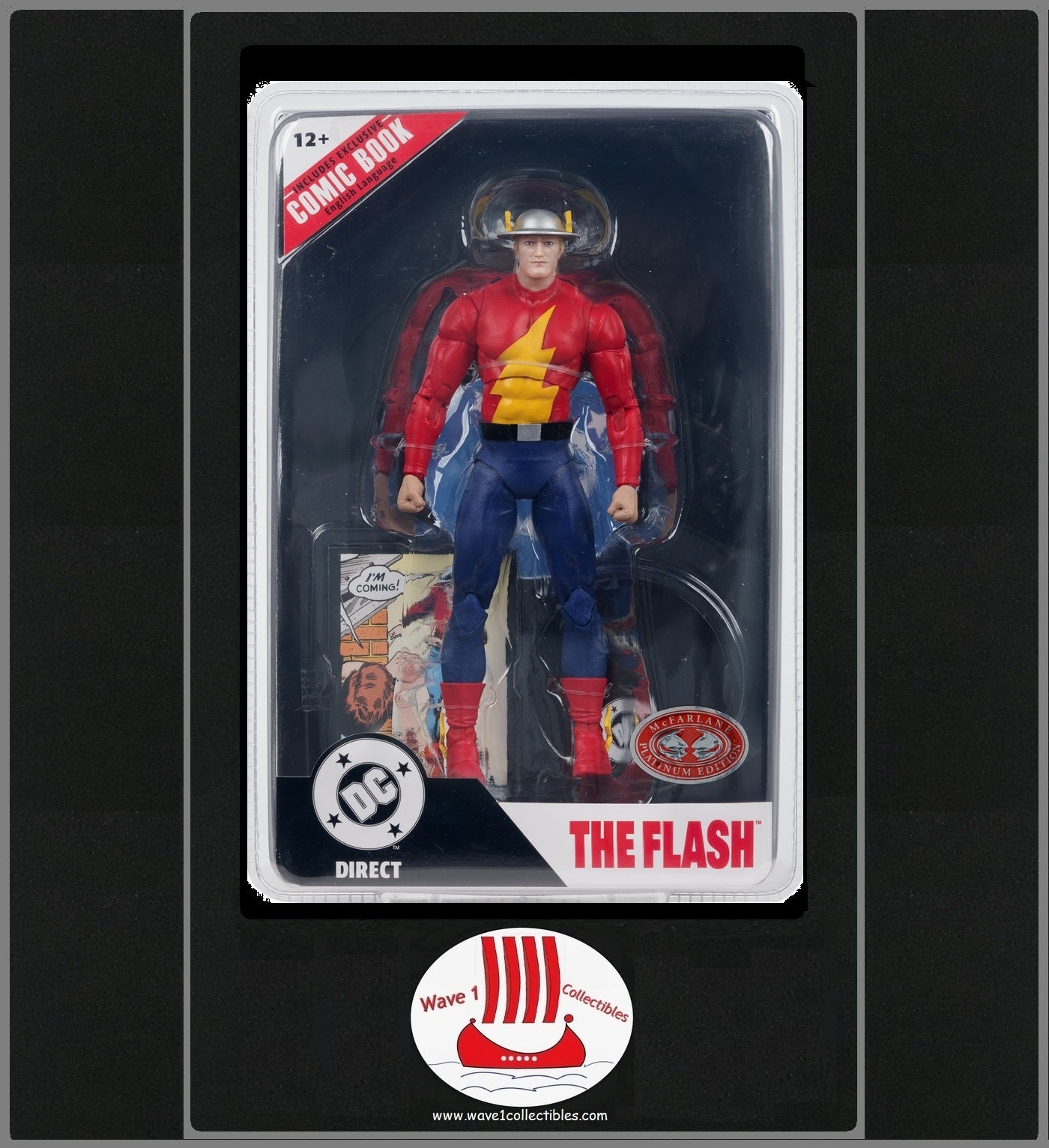 DC Multiverse Flash (Jay Garrick) Red Platinum | McFarlane Toys [2025] MIB