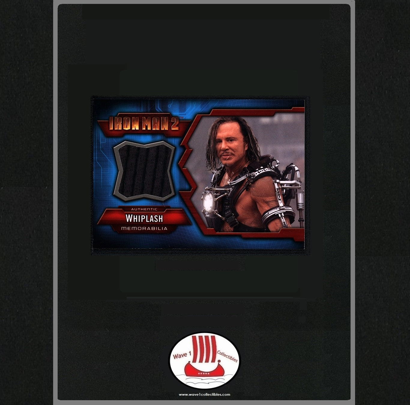 Iron Man 2 Costume Card Whiplash | Upper Deck 2010 IMC-6 Marvel Mickey Rourke