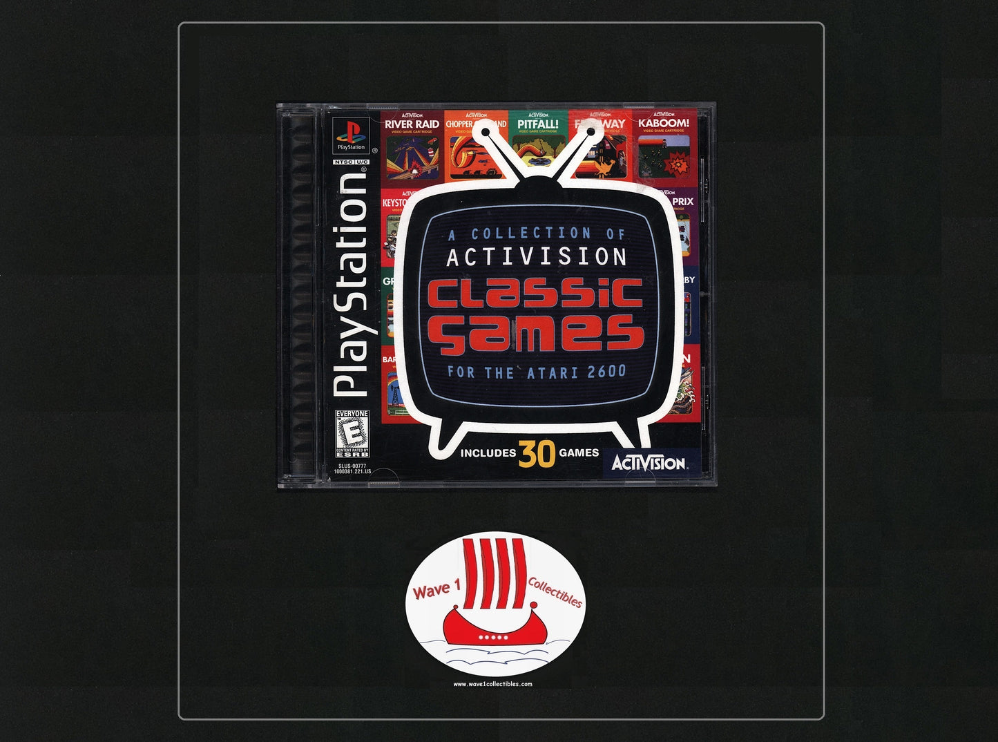 Activision Classics Authentic Case & Inserts (No Game) | 1998 Sony Playstation