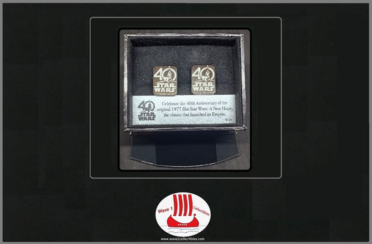 Star Wars A New Hope 40th Anniversary Cufflinks [2017] | Disney Lucasfilm