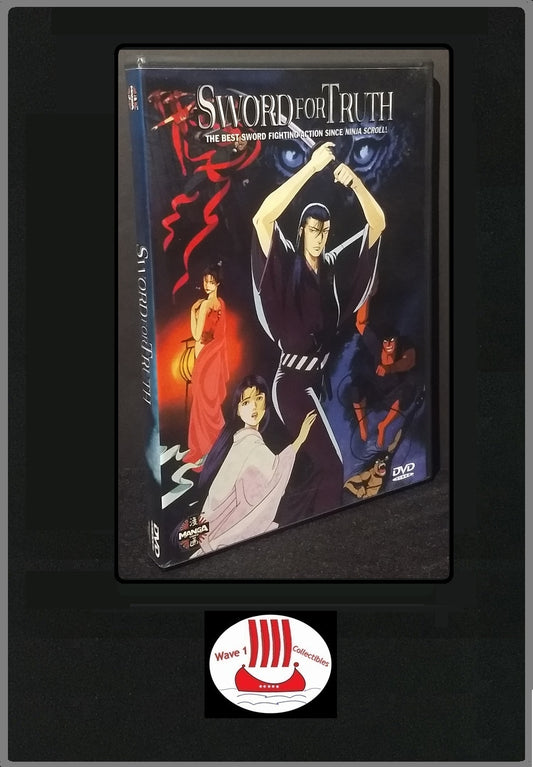 Sword For Truth | 2000 Manga Films Anime DVD Osamu Dezaki Lupin w all inserts
