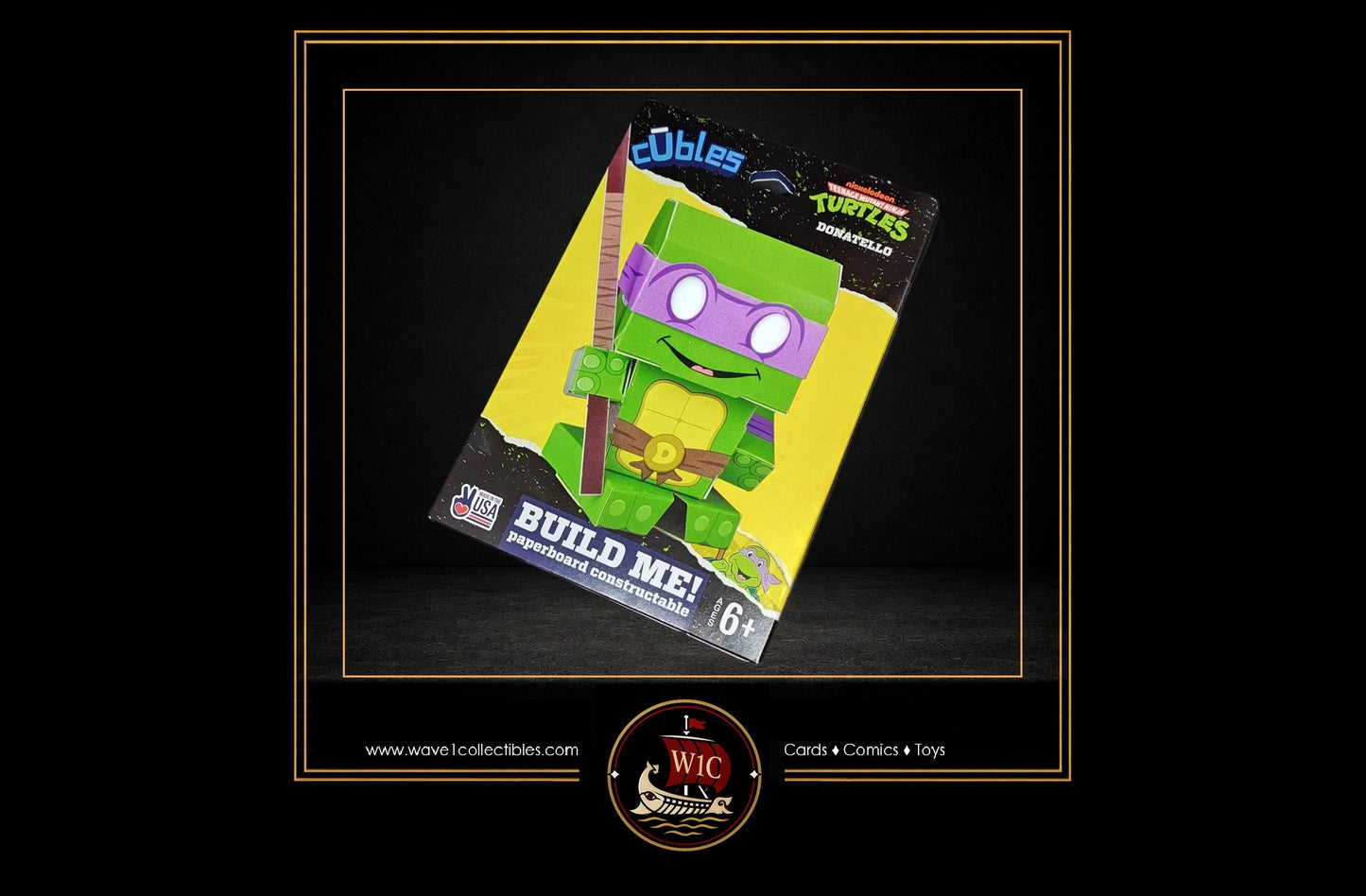 Teenage Mutant Ninja Turtles Donatello Cubles | Paperboard Build Me [2025] MOC