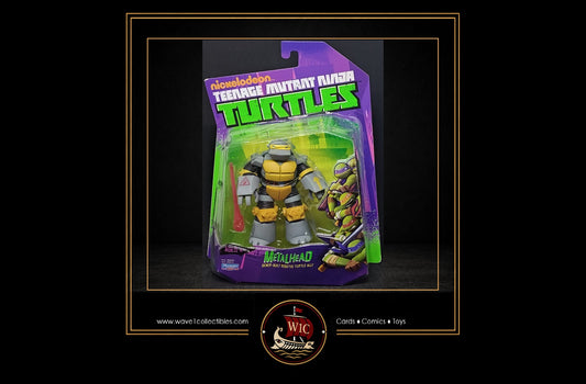 Teenage Mutant Ninja Turtles Metalhead Playmates 2012 MOC 2-Raphaels Error Card