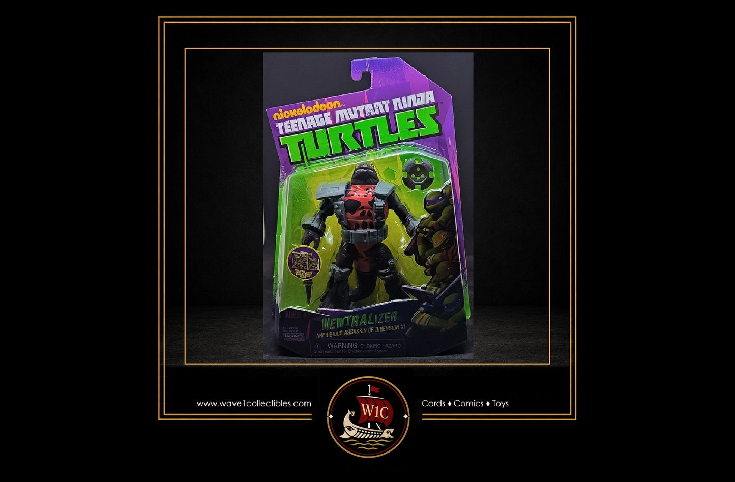 Teenage Mutant Ninja Turtles Newtralizer | Playmates (2014) Danger of the Ooze sticker MIB TMNT