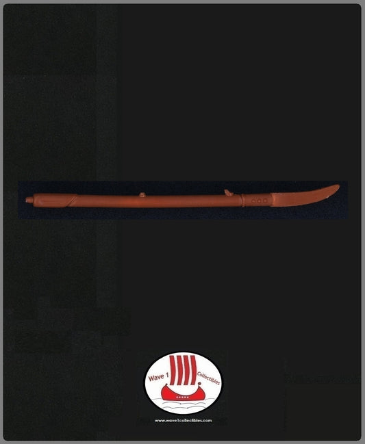 Teenage Mutant Ninja Turtles Usagi Yojimbo Naginata Curved Spear | Playmates 1989 Accessory Weapon