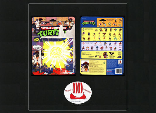 Teenage Mutant Ninja Turtles Vintage Cardback Don, The Undercover Turtle | Playmates [1990]