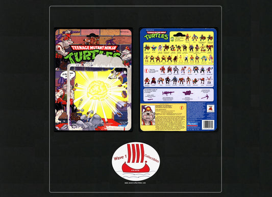 Teenage Mutant Ninja Turtles Vintage Cardback Dirtbag | Playmates [1991]