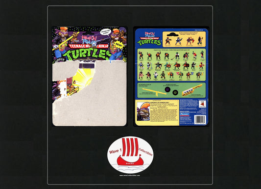 Teenage Mutant Ninja Turtles Vintage Cardback Punker Don | Playmates [1991]