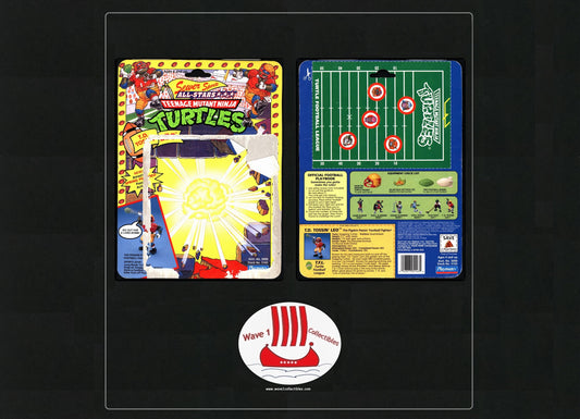 Teenage Mutant Ninja Turtles Vintage Cardback T.D. Tossin' Leo | Playmates [1991]