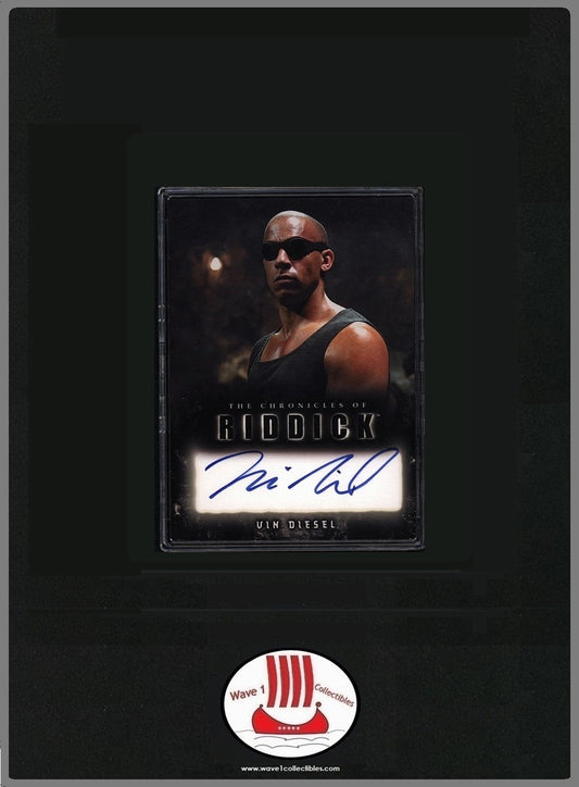 Chronicles of Riddick Vin Diesel Auto Card | Rittenhouse 2004 Autograph