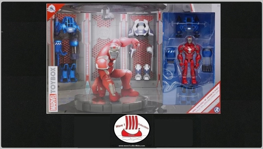 Iron Man Hall of Armor | Marvel Toybox 2020 MIB Disney Store Exclusive Legends