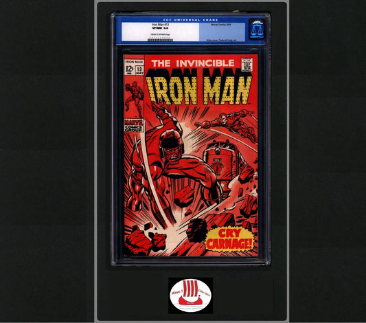 Iron Man vol 1 #13 CGC 9.0 | Marvel Comics 1st Molecular Negatizer, 2nd Controller app