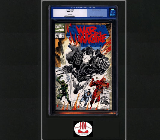 Iron Man vol 1 #283 CGC 9.6 | Marvel Comics 2nd War Machine 1st Mandroid Mrk 4