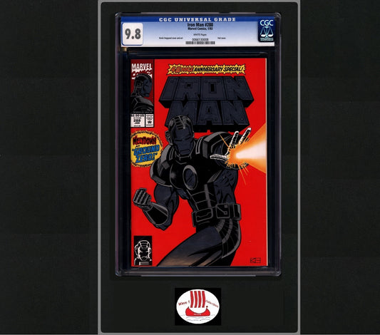 Iron Man vol 1 #288 CGC 9.8 | Marvel Comics War Machine Foil Cover