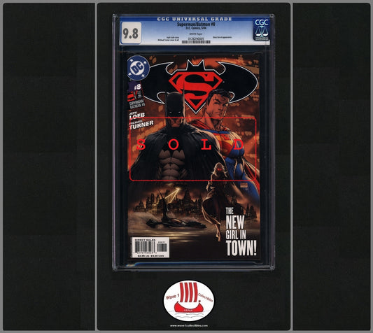 Superman Batman #8 | DC 05/2004 CGC 9.8 1st Modern Kara Zor-el Supergirl Flash